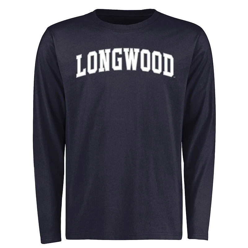 Men's Navy Longwood Lancers Everyday Long Sleeve T-Shirt