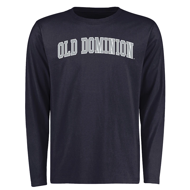 Men's Navy Old Dominion Monarchs Everyday Long Sleeve T-Shirt