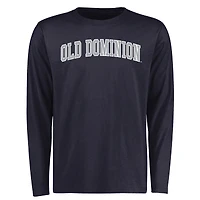 Men's Navy Old Dominion Monarchs Everyday Long Sleeve T-Shirt