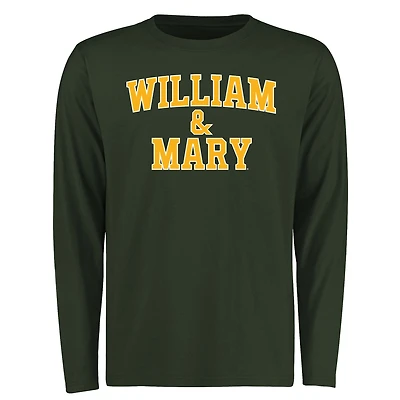 Men's Green William & Mary Tribe Everyday Long Sleeve T-Shirt