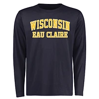 Men's Navy Wisconsin Eau Claire Blugolds Everyday Long Sleeve T-Shirt