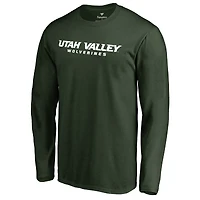 Men's Green Utah Valley Wolverines Everyday Long Sleeve T-Shirt