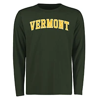 Men's Green Vermont Catamounts Everyday Long Sleeve T-Shirt