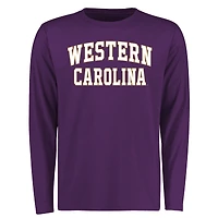 Men's Purple Western Carolina Catamounts Everyday Long Sleeve T-Shirt