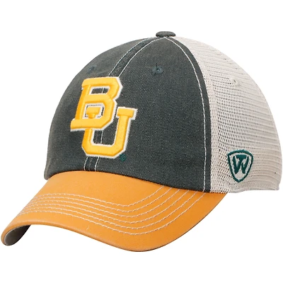 Men's Top of the World Green/Tan Baylor Bears Offroad Trucker Hat