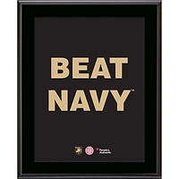 Army Black Knights 2015 Beat Navy 10.5" x 13" Sublimated Plaque