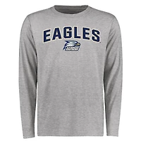 Men's Ash Georgia Southern Eagles Proud Mascot Long Sleeve T-Shirt