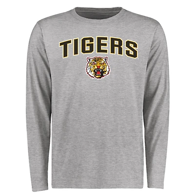 Men's Ash Grambling Tigers Proud Mascot Long Sleeve T-Shirt