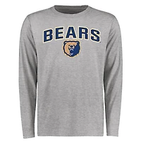 Men's Ash Morgan State Bears Proud Mascot Long Sleeve T-Shirt