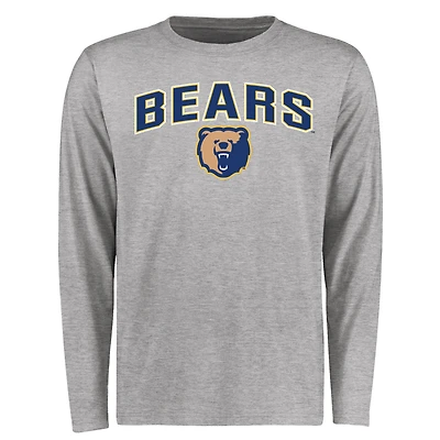 Men's Ash Morgan State Bears Proud Mascot Long Sleeve T-Shirt