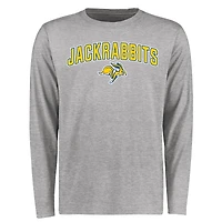 Men's Ash South Dakota State Jackrabbits Proud Mascot Long Sleeve T-Shirt