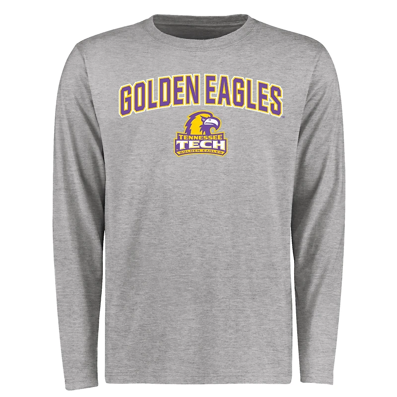 Men's Ash Tennessee Tech Golden Eagles Proud Mascot Long Sleeve T-Shirt