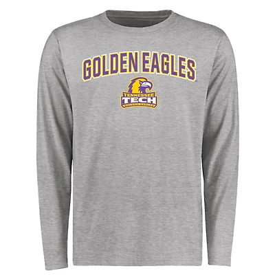 Men's Ash Tennessee Tech Golden Eagles Proud Mascot Long Sleeve T-Shirt