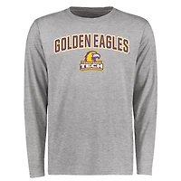 Men's Ash Tennessee Tech Golden Eagles Proud Mascot Long Sleeve T-Shirt