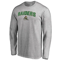 Men's Ash Wright State Raiders Proud Mascot Long Sleeve T-Shirt