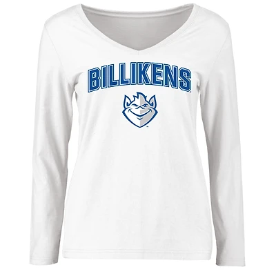 Women's White Saint Louis Billikens Proud Mascot Long Sleeve T-Shirt