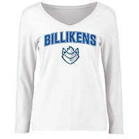 Women's White Saint Louis Billikens Proud Mascot Long Sleeve T-Shirt
