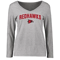 Women's Ash S.E. Missouri State Redhawks Proud Mascot Long Sleeve T-Shirt