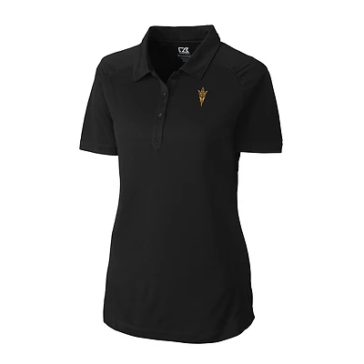 Women's Cutter & Buck Black Arizona State Sun Devils Northgate Polo