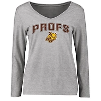 Women's Ash Rowan Profs Proud Mascot Long Sleeve T-Shirt