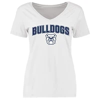 Women's White Butler Bulldogs Proud Mascot T-Shirt