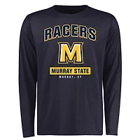 Men's Navy Murray St. Racers Campus Icon Long Sleeve T-Shirt