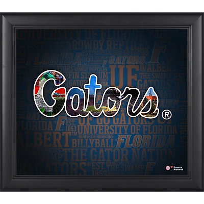 Florida Gators Framed 15'' x 17'' Team Heritage Collage
