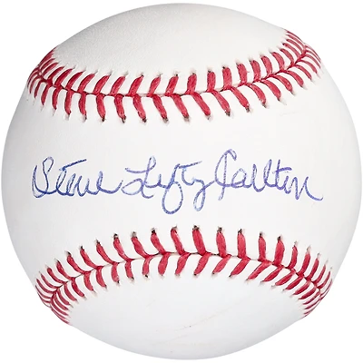 Steve Carlton Philadelphia Phillies Autographed Baseball with "Lefty" Inscription