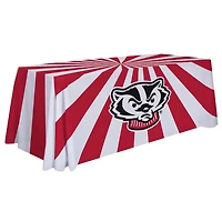 Wisconsin Badgers 6' Team Logo Table Throw
