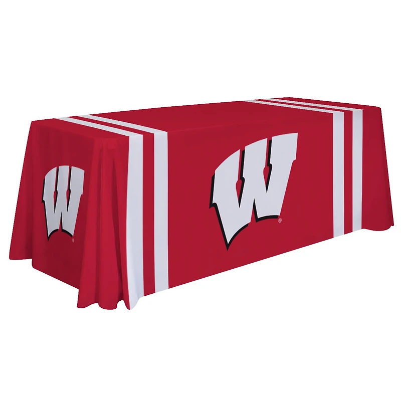 Wisconsin Badgers 6' Wordmark Table Throw