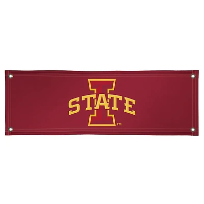 Black Iowa State Cyclones 2' x 6' Vinyl Banner