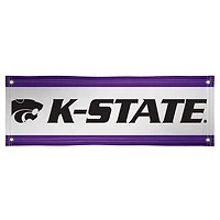 White Kansas State Wildcats 2' x 6' Vinyl Banner