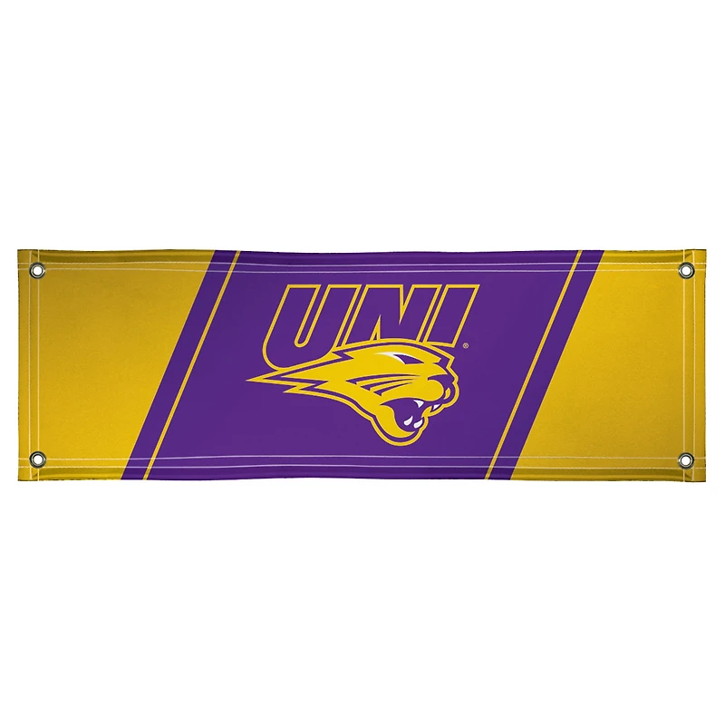 Purple Northern Iowa Panthers 2' x 6' Vinyl Banner