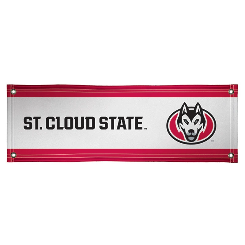 St. Cloud State Huskies 2' x 6' Mascot Vinyl Banner