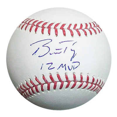 Buster Posey Autographed "12 MVP" Baseball