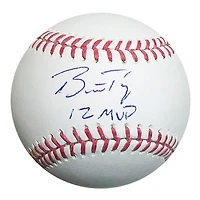 Buster Posey Autographed "12 MVP" Baseball