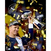 Peyton Manning Denver Broncos Autographed 16" x 20" Super Bowl 50 Champions Celebration Photograph