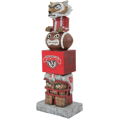 Wisconsin Badgers Tiki Totem