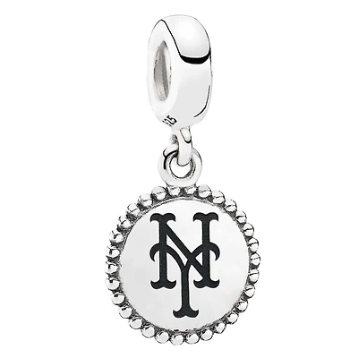 Women's Pandora New York Mets Unforgettable Moment Dangle Charm