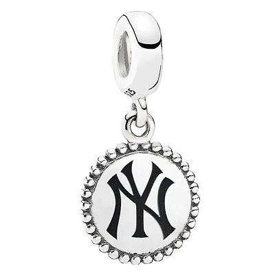 Women's Pandora New York Yankees Unforgettable Moment Dangle Charm