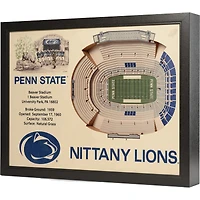 Penn State Nittany Lions 25.5" x 19.5" Beaver Stadium Stadium Views Wall Art
