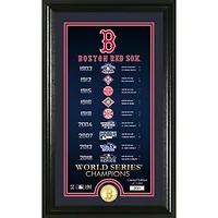 Highland Mint Boston Red Sox 12" x 20" World Series Championships Legacy Supreme Photomint