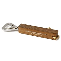 Tokens & Icons Green Bay Packers Lambeau Field Game-Used Bench Seating Bottle Opener