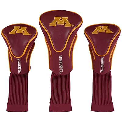Minnesota Golden Gophers 3-Pack Contour Golf Club Head Covers