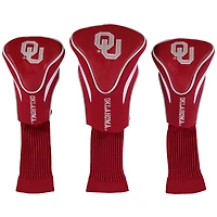 Oklahoma Sooners 3-Pack Contour Golf Club Head Covers