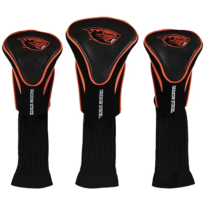 Oregon State Beavers 3-Pack Contour Golf Club Head Covers