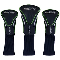 Seattle Seahawks 3-Pack Contour Golf Club Head Covers