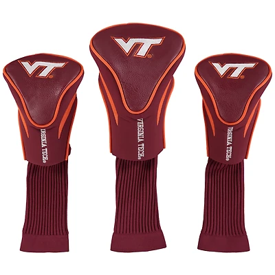 Virginia Tech Hokies 3-Pack Contour Golf Club Head Covers