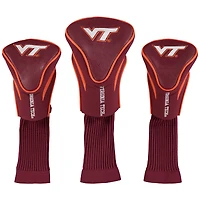Virginia Tech Hokies 3-Pack Contour Golf Club Head Covers