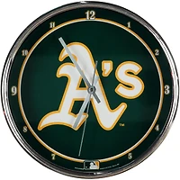 WinCraft Athletics 12" Baseball Club Chrome Wall Clock